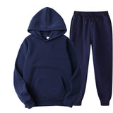 Men Tracksuit Fall Winter Coat Sports and Leisure Suit