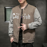 Corduroy Varsity Jacket Corduroy Jacket Men's Spring and Autumn Baseball Uniform Sports Jacket Top