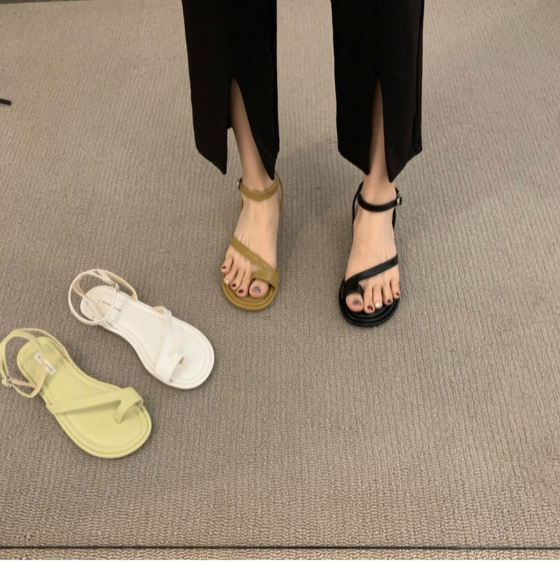 Nude Block Heel Peep Toe Sandals