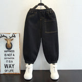 Toddler Boys Pants Boys' Spring and Autumn Jeans Casual