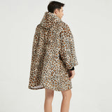 Hoodies Blankets Hooded Lazy Blanket plus Size Home Leisure