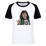 Stranger Things Hellfire Club T Shirt Printed Top Men's and Women's Short-Sleeved T-shirt