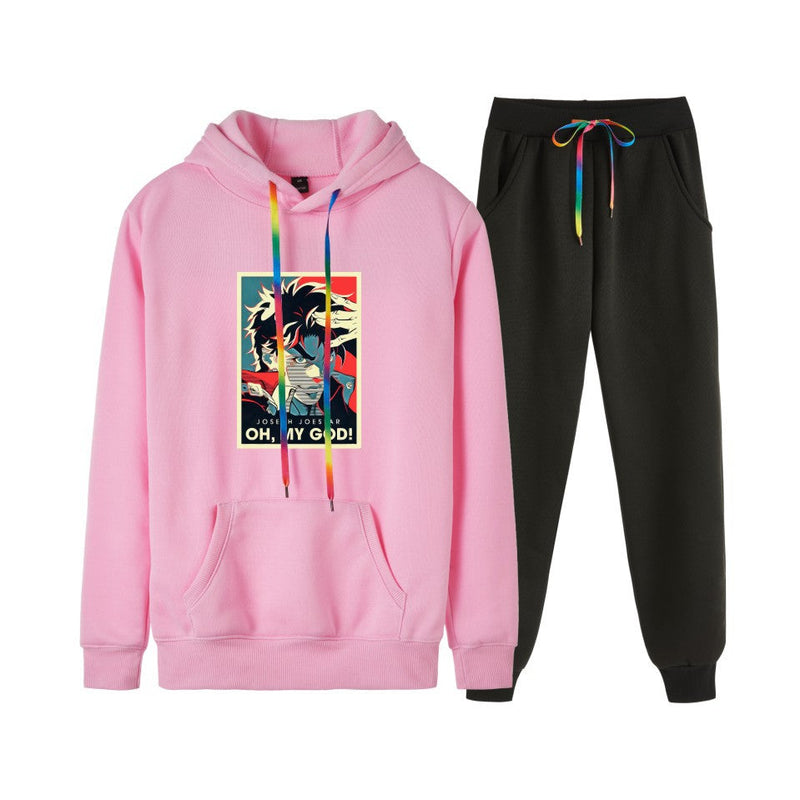 JoJo's Bizarre Adventure Dressing Hoodie Casual Sweatpants