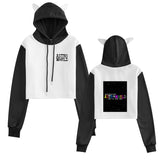 Travis Scott Astroworld Hoodie Autumn and Winter Navel Hooded Color Contrast Sweater