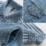 Men Jacket Spring Denim Jacket Coat Men's Loose Casual