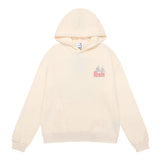 Rhude Hoodie Sailboat Printed Cotton Men and Women Couple Hooded Sweater