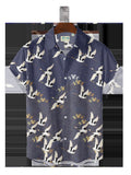 Men Beach T Shirts Men's Fashion Short Sleeve Shirt