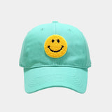 Smiley Face Cap Soft Top Baseball Cap