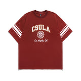 Men T-Shirt Summer Printed round Neck T-shirt Casual Short Sleeve