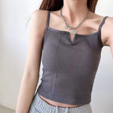 Maddy Euphoria Outfits V-neck Underwear Outer Vest for Women