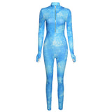 Autumn High Waist Hip Lift Tight Sports Jumpsuit