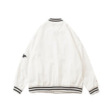Mens Fall Outfits Retro Alphabet Embroidered Baseball Uniform Coat Men Baggy Casual Jacket