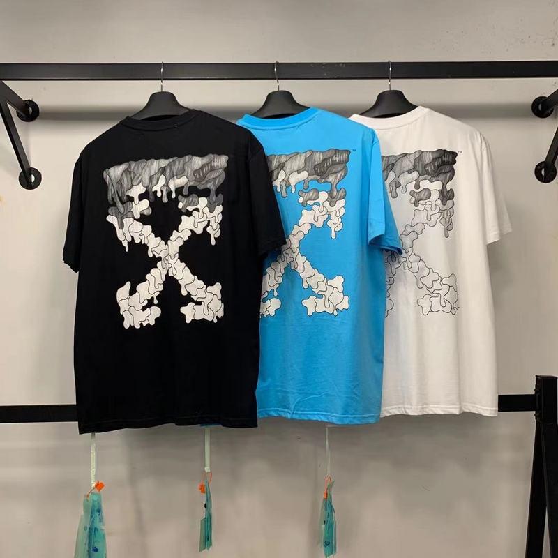 Men's Tshirt Cotton Casual Arrow Flower Print Owt t shirt