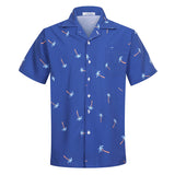 Men Beach T Shirts Summer Short Sleeve Shirt Men's Casual