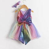 Toddler Girls Sequin Gown Dress Girls Sequins Dress Baby Princess Dress Children's Dress