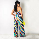 Cigarette Pants Spring Wide Leg High Waist Jumpsuit Women's Summer Straight Pants