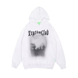 Mens Fall Outfits Printing Suit Hoodie Sweater Autumn Loose Casual Hooded Long Sleeve T-shirt Men