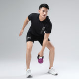 Sweat Wicking Shirt Ice Silk Hooded Short-Sleeved Hoodie Men's Summer Running