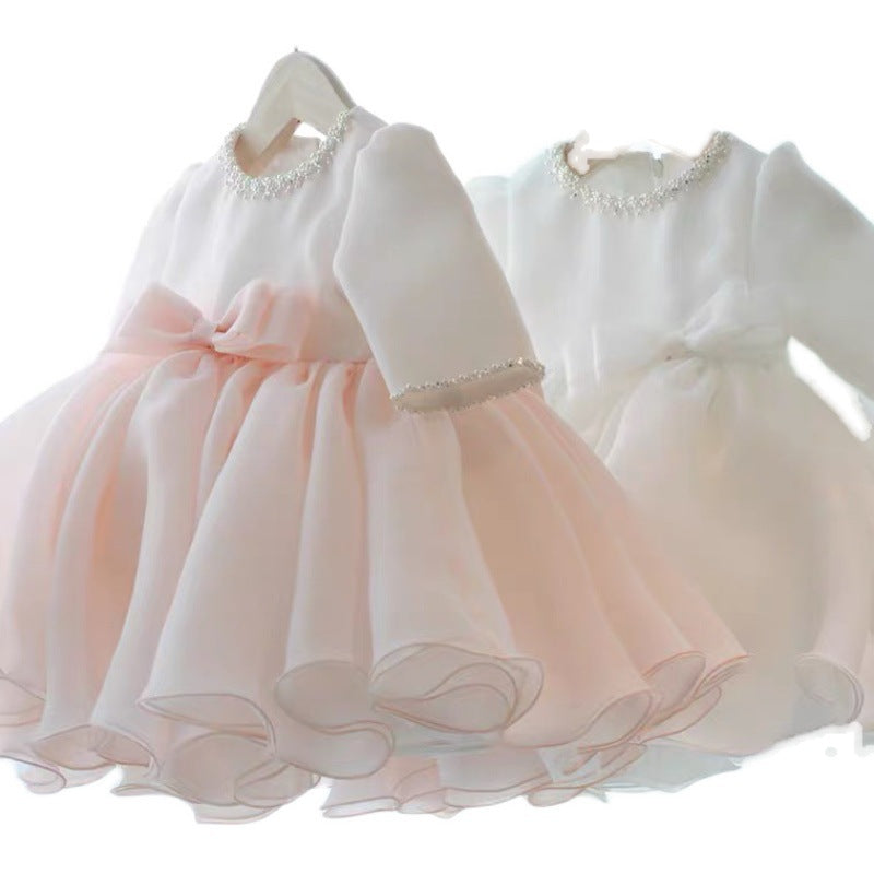 Baby Girl Christening Dress Baptism Dresses Girl Baptism Dress Fashion Baby White Dress