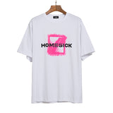 We11 Done T Shirts Homesick Letter Printing Men and Women Same Loose