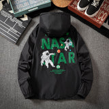 NASA Varsity Jacket Summer Men's and Women's Printed Jacket Hooded