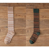Winter Thick Knit Thigh High Socks Long Stockings Boot Socks Women Calf Socks Long Socks Cotton Socks