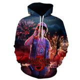 Stranger Things Hoodie 3dstranger Things 3D Digital Printing Men's Hoodie Sweater