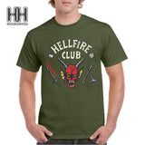 Stranger Things Hellfire Club T Shirt Short Sleeve Short Sleeve T-Shirt