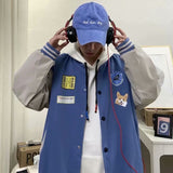 Baggy Jacket Baseball Jacket Men's Autumn and Winter Leisure Jacket