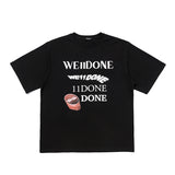 We11 Done T Shirts Classic Letter Print Casual Cotton Men and Women Same Style