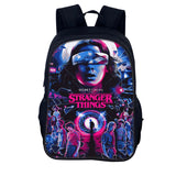 Stranger Things Backpack Youth Casual Backpack Man and Woman Cartoon School Bag Large-Capacity Backpack