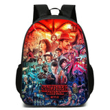 Stranger Things Backpack Primary School Student Cartoon Backpack Children Kindergarten Backpack
