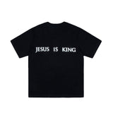 Jesus Is King T Shirt Kanye Men and Women T-shirt Short Sleeve