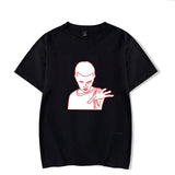 Stranger Things T Shirt Upside-down-Logo Spring/Summer Stranger Things round Neck T