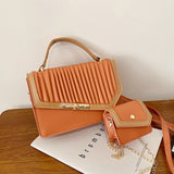 Sling Bags Chain Bag Casual Pleated Crossbody Bag