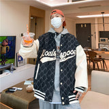 Alaska Varsity Jacket Men's Autumn Retro Baseball Uniform Casual Jacket