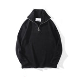 Men's Fall Outfits Solid Color Knitted Sweater Men's and Women's Couple Base Coat