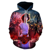 Stranger Things Hoodie 3dstranger Things 3D Digital Printing Men's Hoodie Sweater