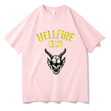 Hellfire Club Shirt Stranger Things Season Short Sleeved T-Shirt