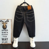 Toddler Boys Pants Boys' Jeans Spring and Autumn Leisure