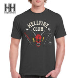 Stranger Things Hellfire Club T Shirt Short Sleeve Short Sleeve T-Shirt
