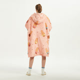 Hoodies Blankets Lambswool Lazy Blanket Loose-Fitting plus Size Pullover Home