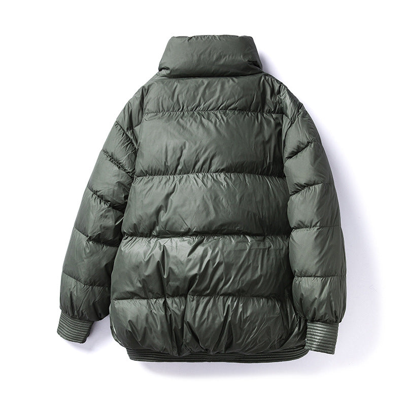 Women Winter Coats Puffer Jacket down Coat down Jacket Women's Winter Loose Contrast Color