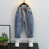 Toddler Boys Pants Children's Autumn Clothing Pants Boys Spring and Autumn Jeans