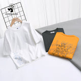 Children T Shrits Summer Boy's Short-Sleeved T-shirt Cotton Short Sleeve