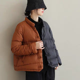 Women Winter Coats Puffer Jacket Down Coat Autumn and Winter New White Duck Down Stand-up Collar Down Jacket Coat
