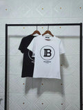 T Shirt Balmain Spring/Summer Short Sleeve Printed Letter Cotton T-shirt