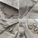 Men Jacket Men's Spring and Autumn Loose All-Match Outdoor Casual Jacket