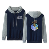 Travis Scott Astroworld Hoodie Travis Scott Astroworld Printed Men and Women Contrast Color Autumn and Winter