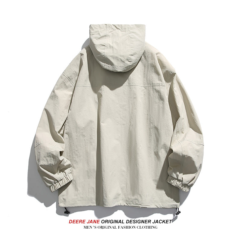 Men Jacket Spring Coat Male Loose Versatile Casual Jacket